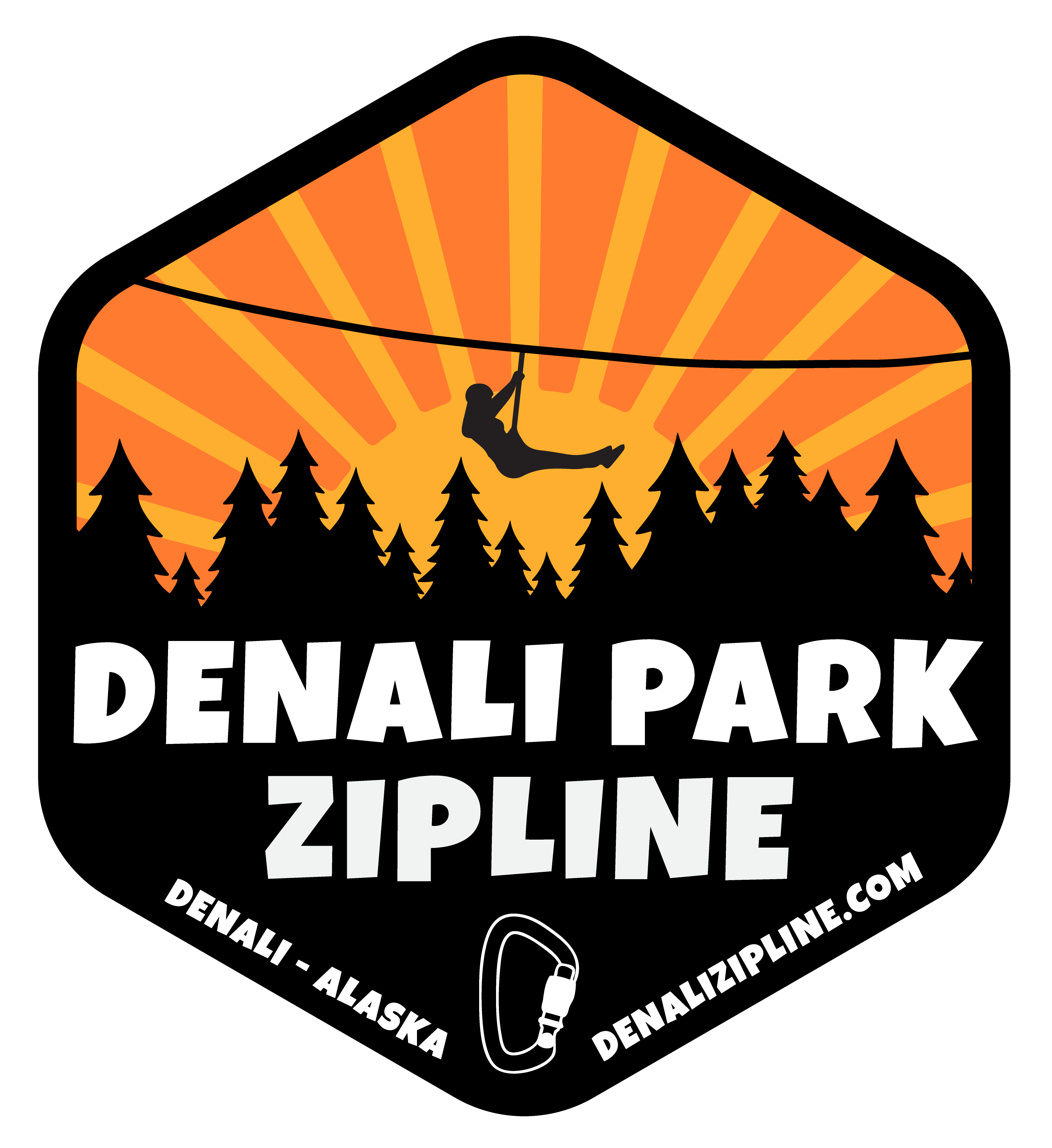 Denali Park Zipline Logo