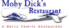 Moby Dick's Restaurant Logo