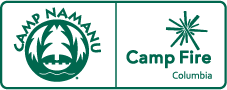 Camp Namanu - Camp Fire Columbia Logo