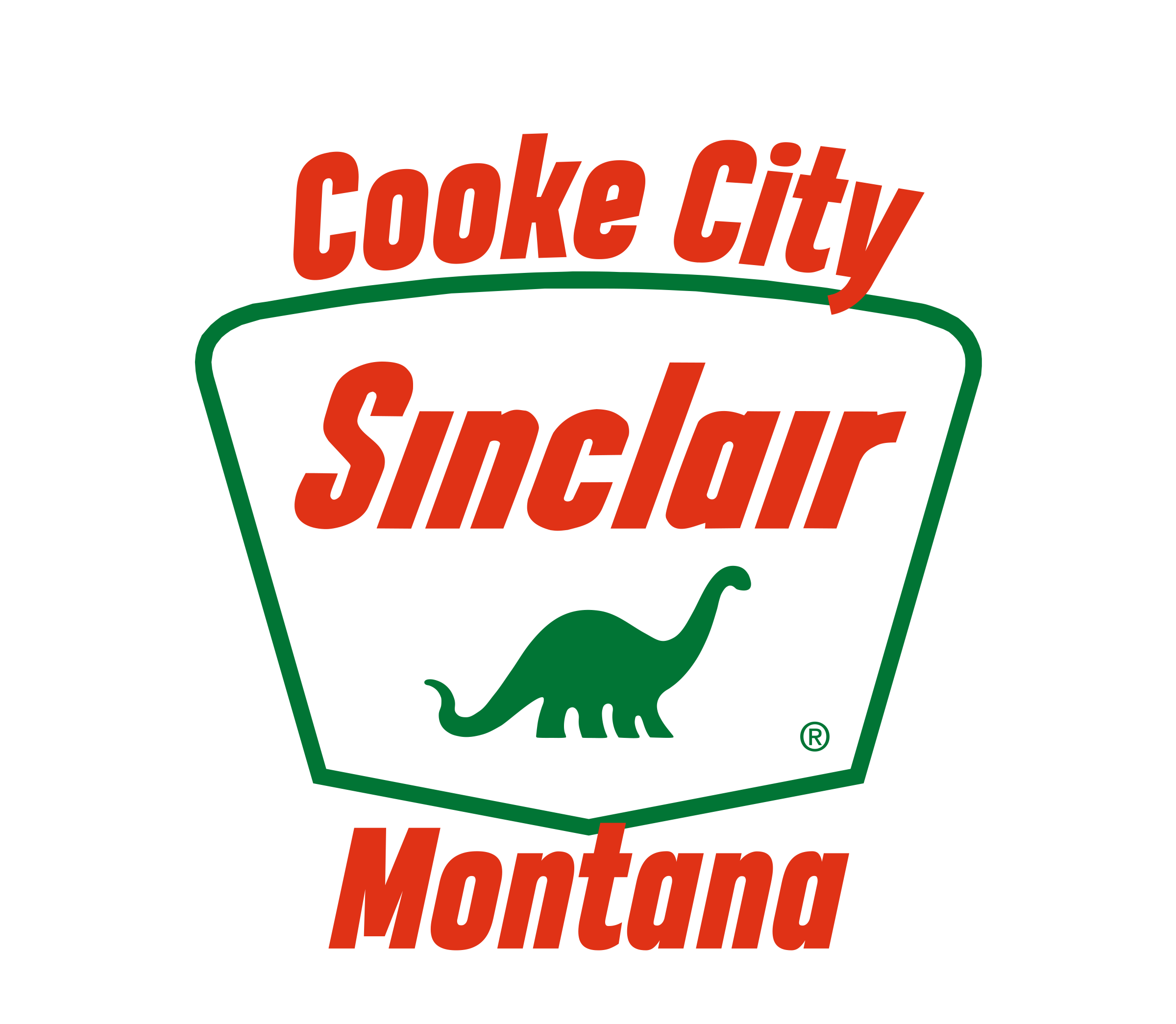 Cooke City Sinclair Logo