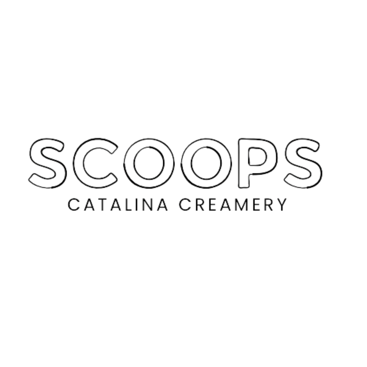 Scoops Catalina Island Logo