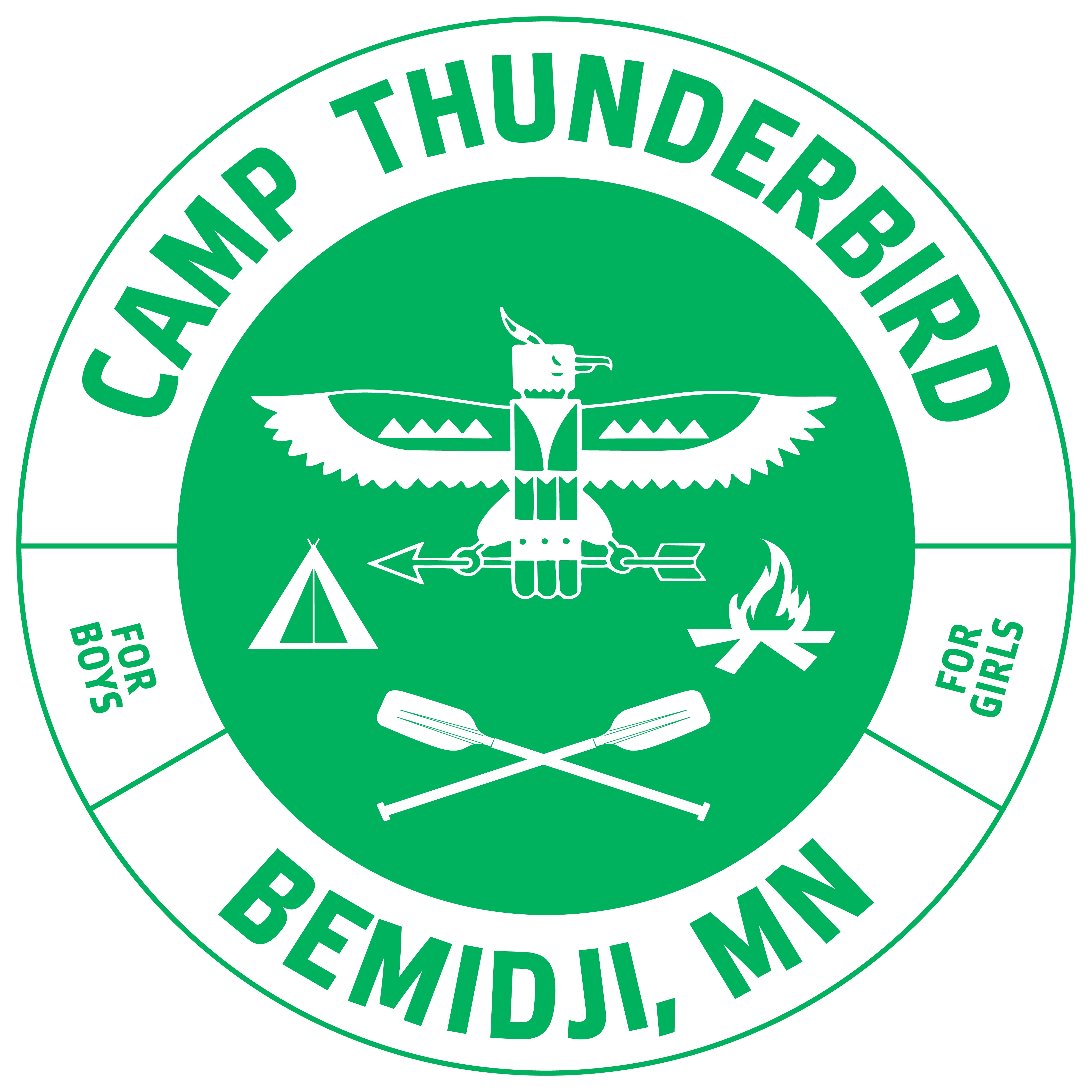 Camp Thunderbird Logo